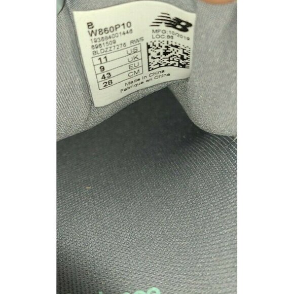 New Balance - 860 V10 - Women's 11B - W860P10 - Picture 5 of 5